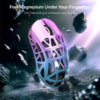 ATTACK SHARK R2 tri-mode programmable mouse, ultra-light magnesium alloy, PAW3950 42000 DPI optical sensor, 8000Hz polling rate