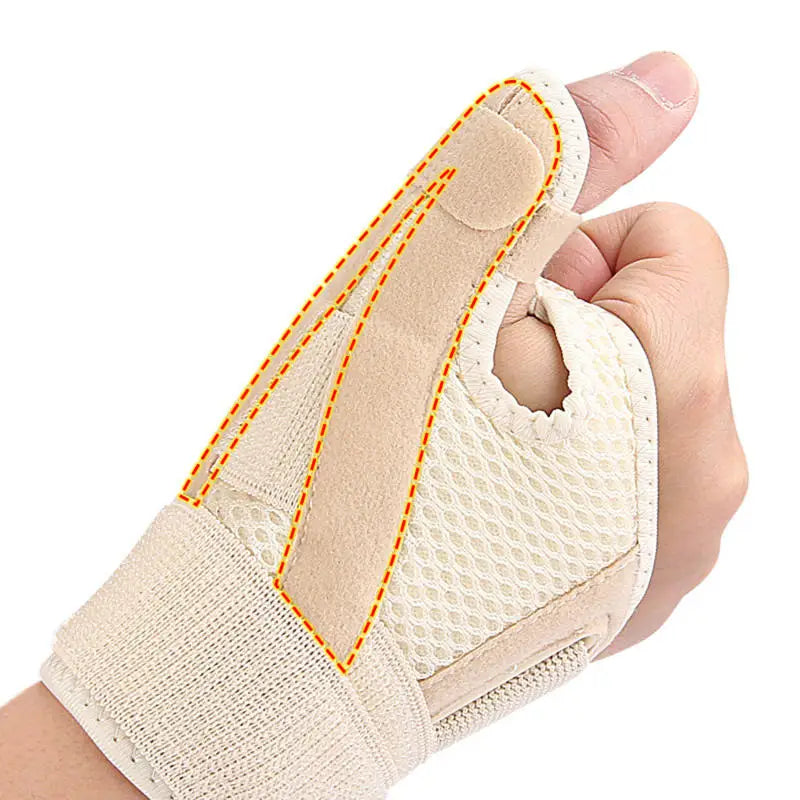 1/2pcs Flexible Splint Wrist Thumb Support for Tendonitis Arthritis Breathable Thumb Protector Guard Fits Right and Left Hand