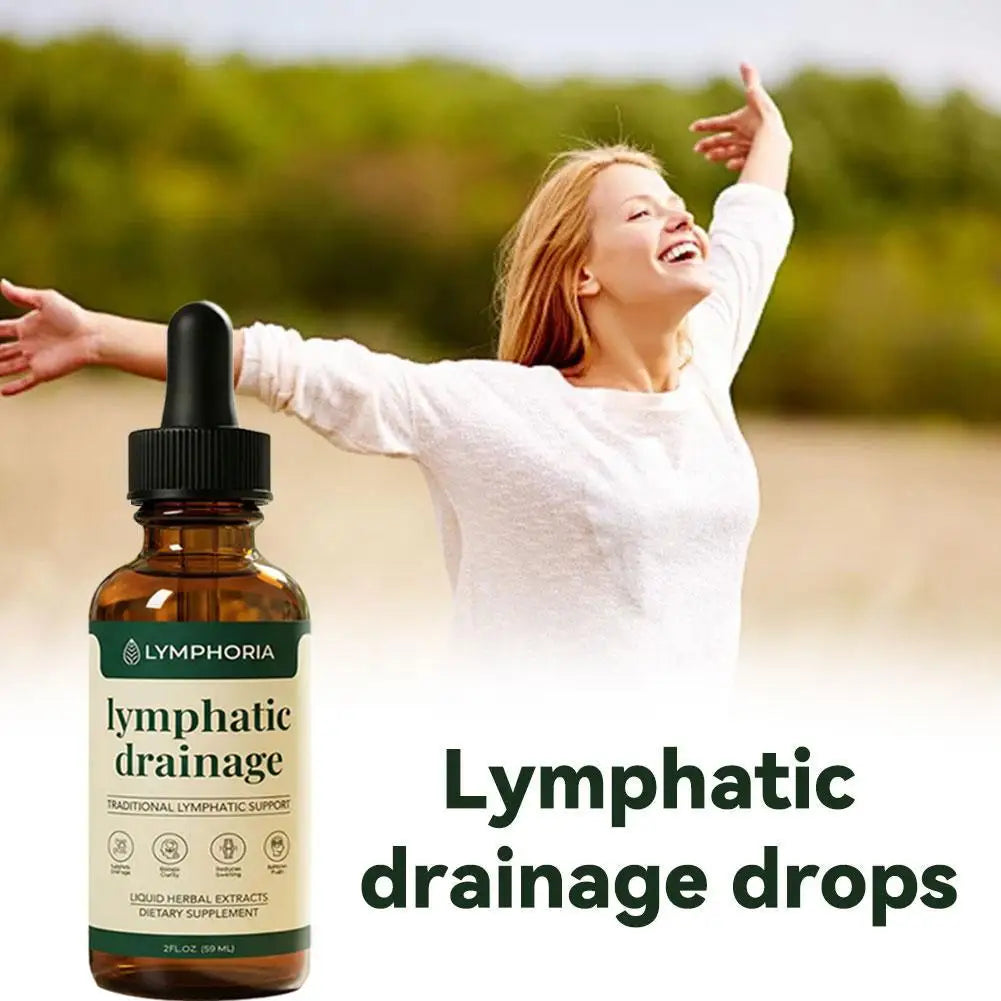 Lymphatic Drainage Drops 60ml Natural Herbal Circulatory Wellness
