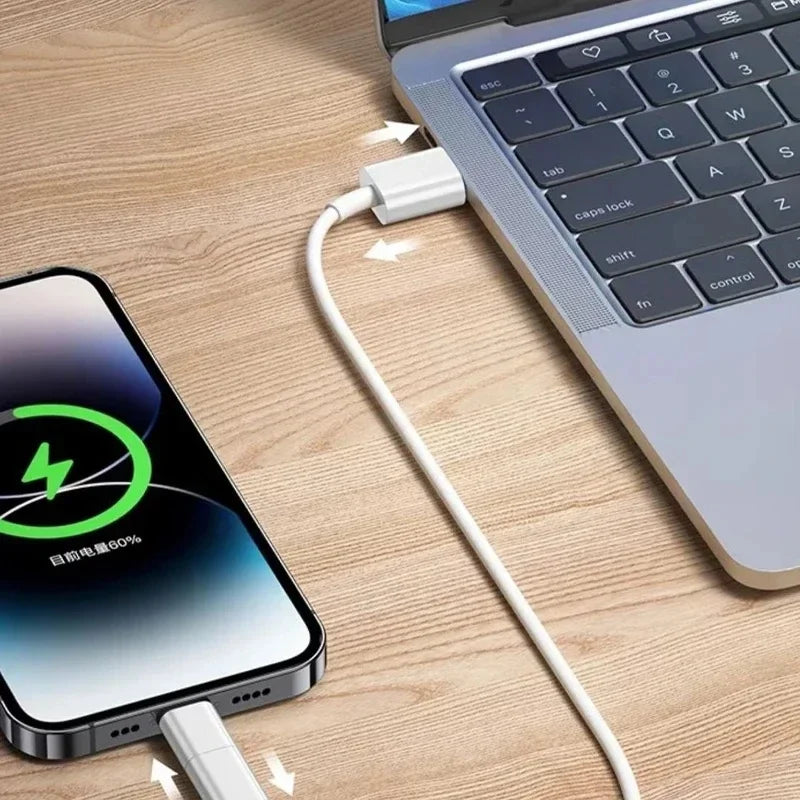 IOS To USB C Fast Charging Adaptador Lightnning To Type C Adapter USB C Data Transfer Converter for IPhone 17 15 Samsung Google