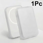 Magsafe Battery Pack Phone Case, Black, Pink, Transparent White/3-Pack |   Compatible with Magsafe Battery Pack, Ultra-Thin Tpu, Shockproof, Ultra-Thin Scratch-Resistant, Protective Bumper Case - Battery Not Included