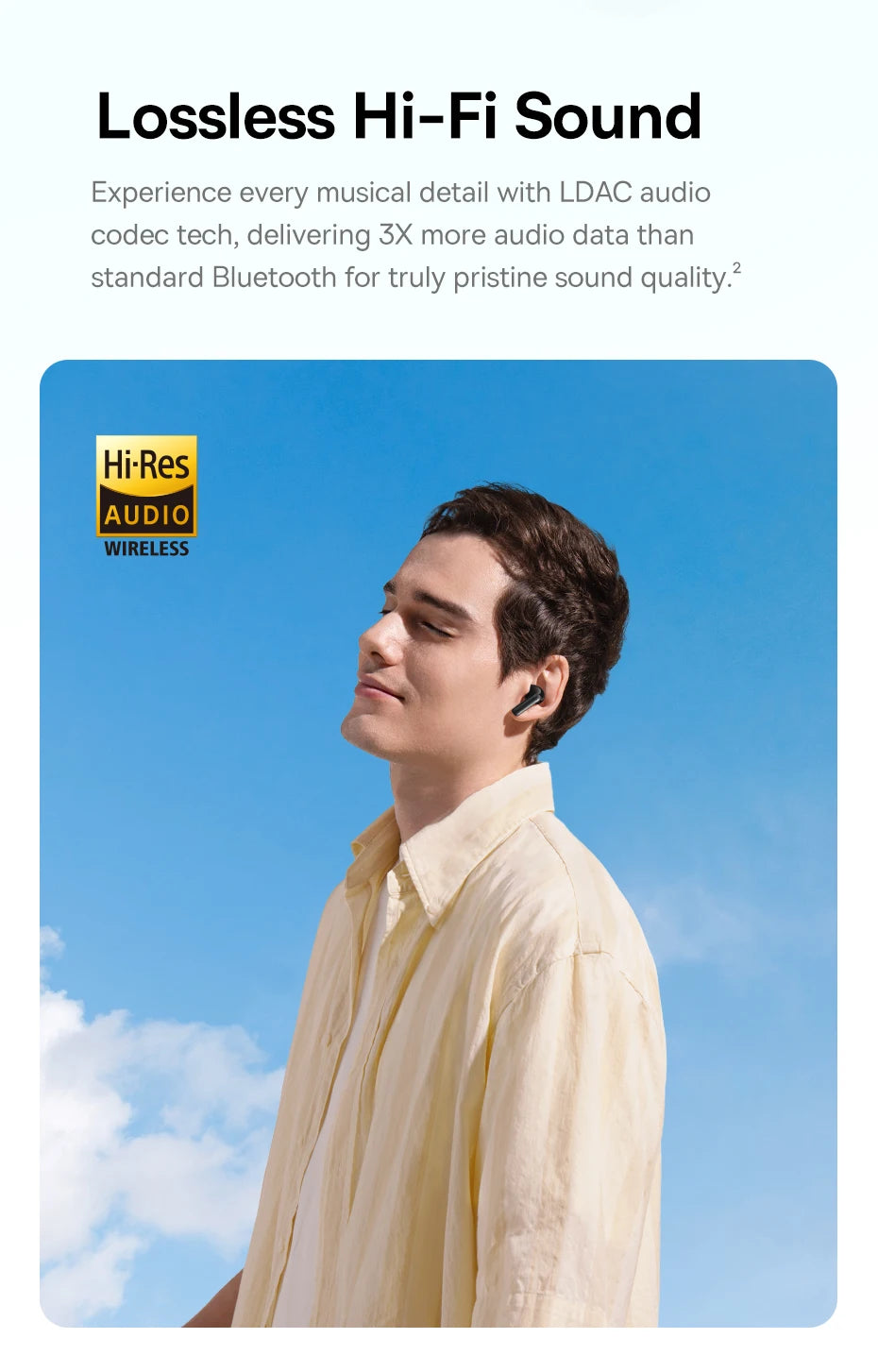 Baseus EP10 Pro ANC Wireless Earbuds Bluetooth 6.0 LDAC Hi Res IP55 12H 55H