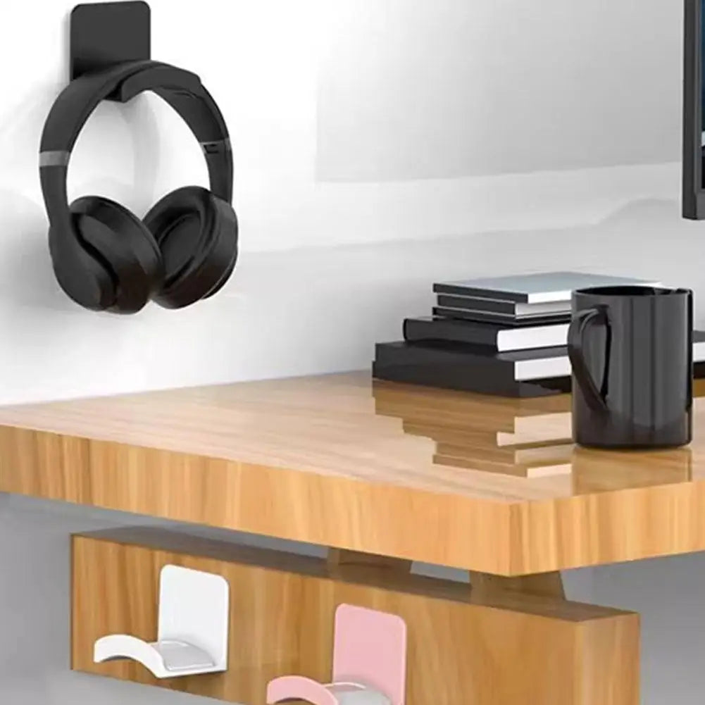 Universeller Wandhalterung Kopfhörerständer Gaming Controller Halter Headset Display Rack Untertisch Aufhänger Haken für Kopfhörerhalterung