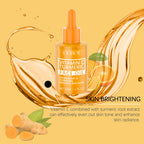 30ml Vitamin C Brightening Serum with Turmeric Extract Niacinamide Face Moisturizer Hydrating Glow Booster for Even Skin Tone