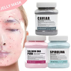 Salmon DNA PDRN Vitamin C Collagen Crystal Soft Mask Powder Rose Petal Hyaluronic Acid Face Mask DIY Plant Deep Hydrating Mask