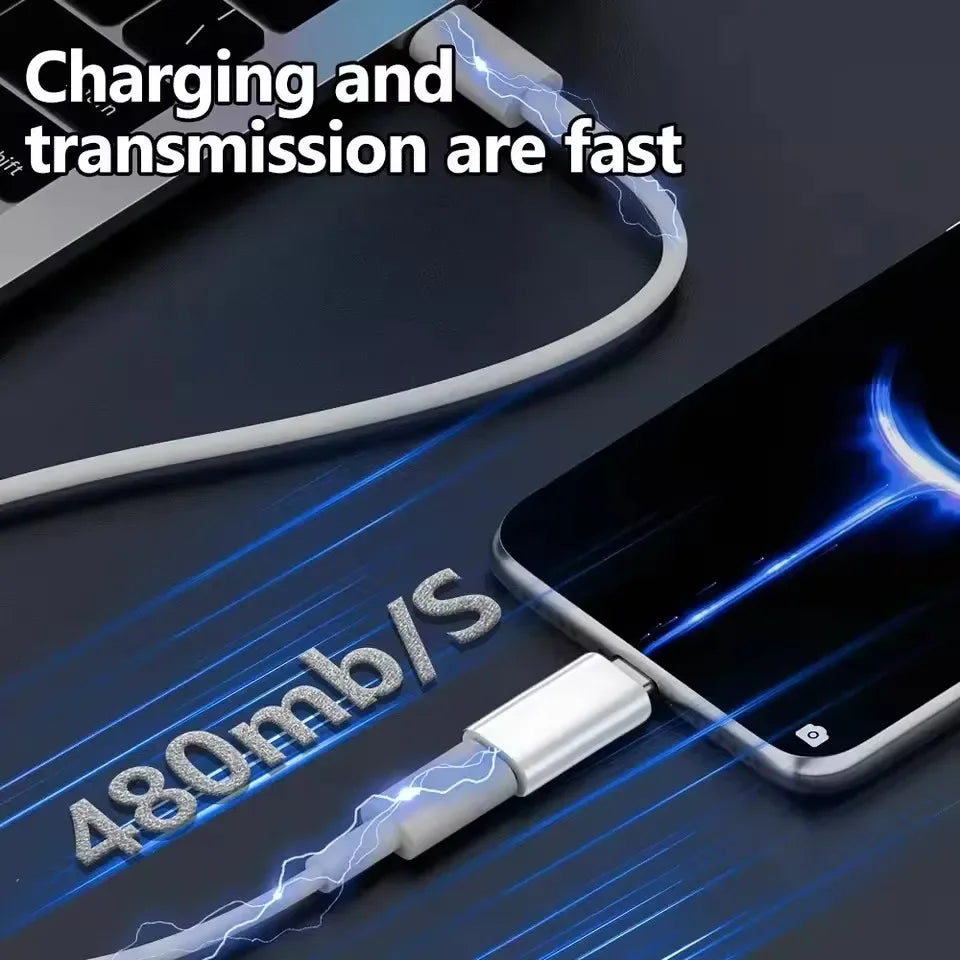 IOS To USB C Fast Charging Adaptador Lightnning To Type C Adapter USB C Data Transfer Converter for IPhone 17 15 Samsung Google