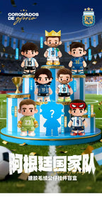Original In-Stock Messi Argentina National Tea Player Series Vinyl Figurine Blind Box Pendant Collectible Ornament Toys Gifts