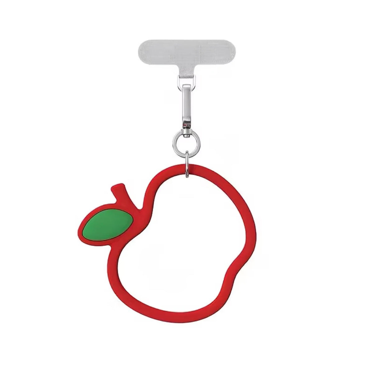 Red Phone Charm Accessories for IPhone 14 15 16 17 Pro Max Case