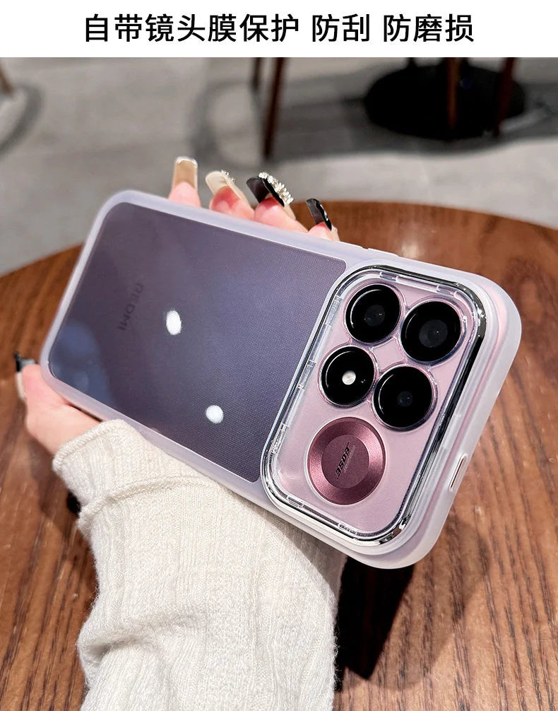 For Xiaomi Poco F9 Ultra / Poco F9 Pro 5G Case Camera Lens Film Protection TPU Soft Silicone Translucent Shockproof Back Cover