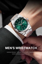 Man Watch Quartz Watch Luxury Waterproof Luminous Date Week Stainless Steel Men's Watch Male relógios masculino reloj hombre