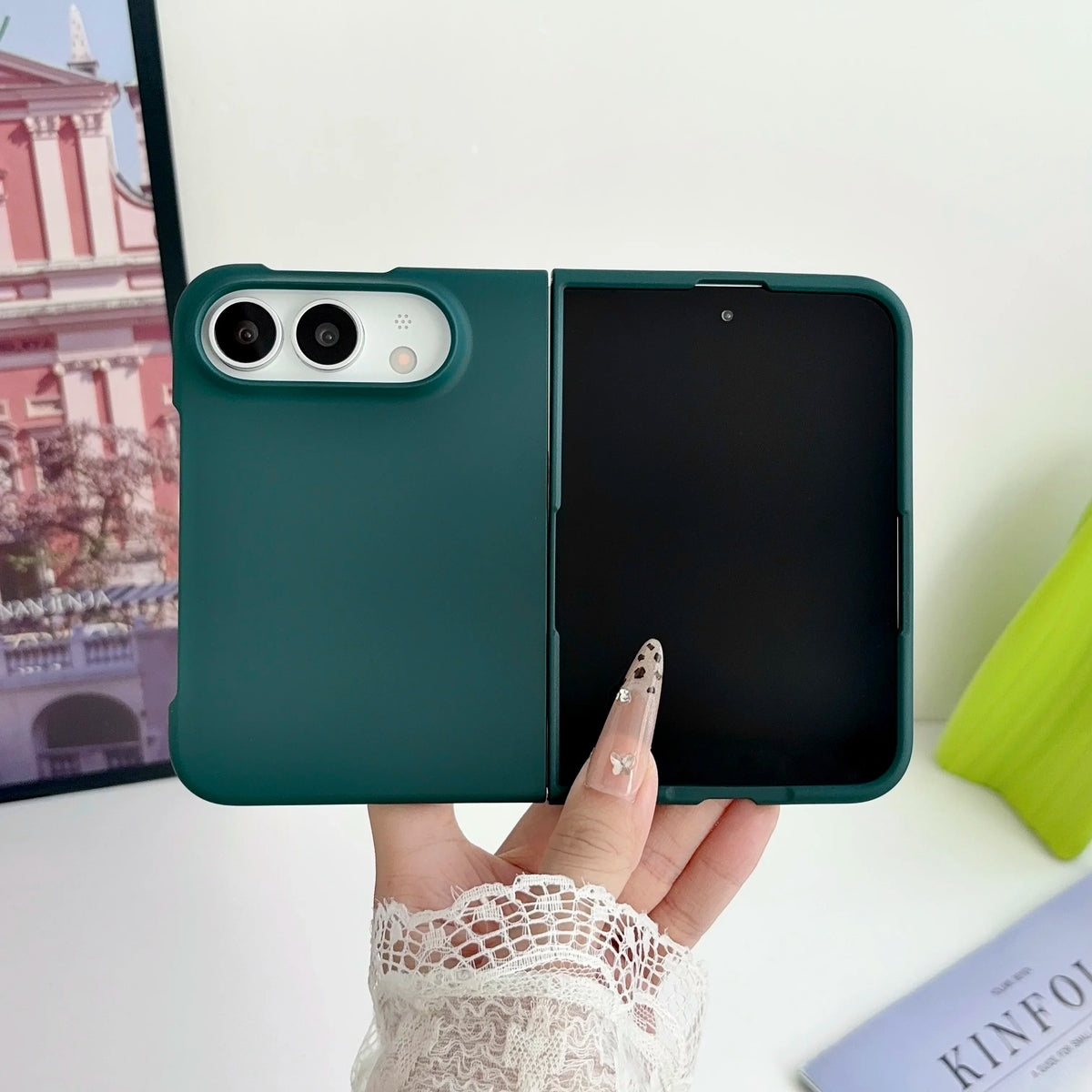 New Luxury Matte Ultra Thin Candy Color Phone Cases for Apple IPhone 18 Fold Ultra 2026 Silm Skin Feel Shockproof PC Hard Cover
