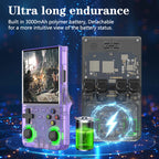 R36 Ultra Console Portable Retro Game 4‘’ IPS Screen Handheld Game Players Emulator Pocket Video Player 64G/128G 20000+ Games