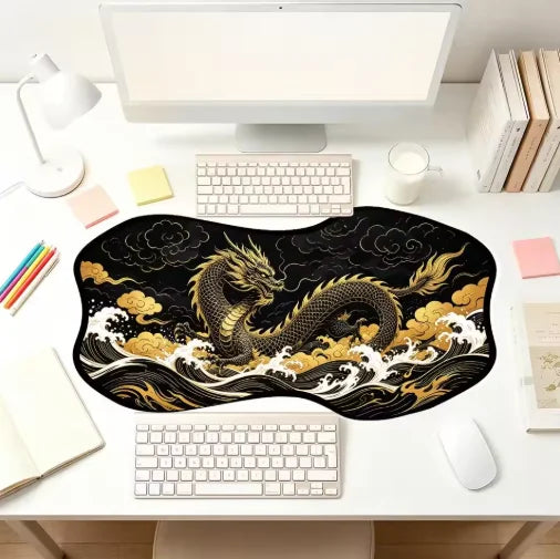 Extremely Gaming Mouse Pad Laptop Pad Oversized Office Desk Mat Dark Wind Non-Slip Lock Edge Thickened Soft Mats