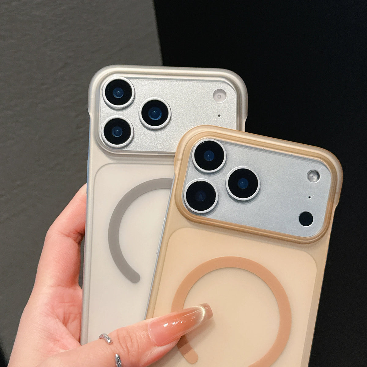 Ultra Thin Frameless Phone Case For iPhone 18 17 Pro Max Air 14 15 Plus 13 12 16 Pro For Magsefa Magnetic Matte Protection Cover