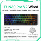 Akko MonsGeek FUN68 FUN60 PRO&MAX  HE Magnetic Keyboard 60% 65% Gaming Keyboards Rapid Trigger 8K Custom Keyboard Gamer Esports
