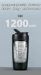 650ml USB Electric Portable Whey Protein Shaker bottle Fully Automatic Stirring Cup Rechargeable Gym BA Free Cocktail Blend