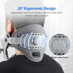 3 in 1 Neck Cervical Traction Electric Heating Spine Stretcher Support Collar Home Chiropractic Tool Spine Neck Posture Brace