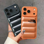 Phone Case For iPhone 17 16e 11 13 15 Plus 14 16 Pro Max Air 12 Down Jacket Cover Snow Mountain Highway North