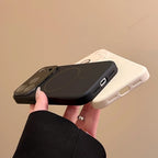 Big Window Liquid Silicone Phone Case For iPhone 17 Air 16 15 14 Plus 12 13 16 Pro Max Official Soft Protector Cover