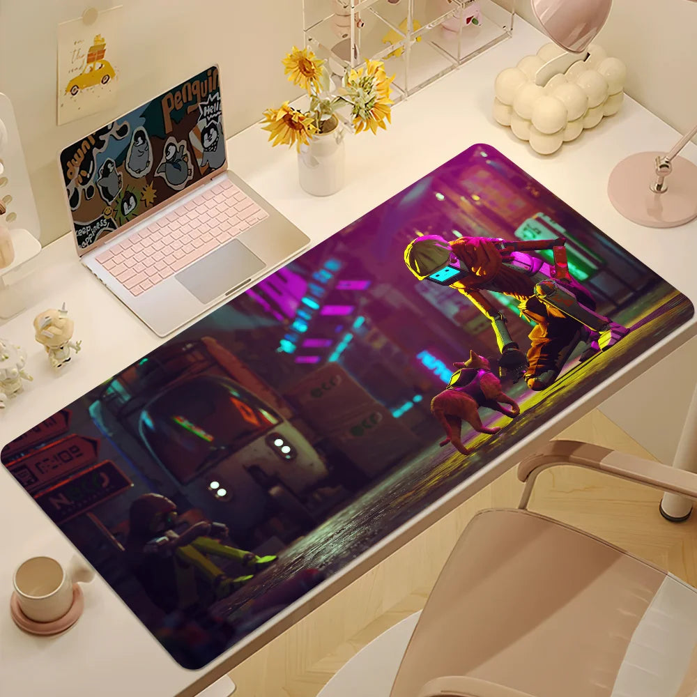 Game S-Stray Cat S Mouse Pad Large Desk Mat Keyboard Ergonomic Office Rubber Game PC Non-slip Anti-fray Home Custom Best Price