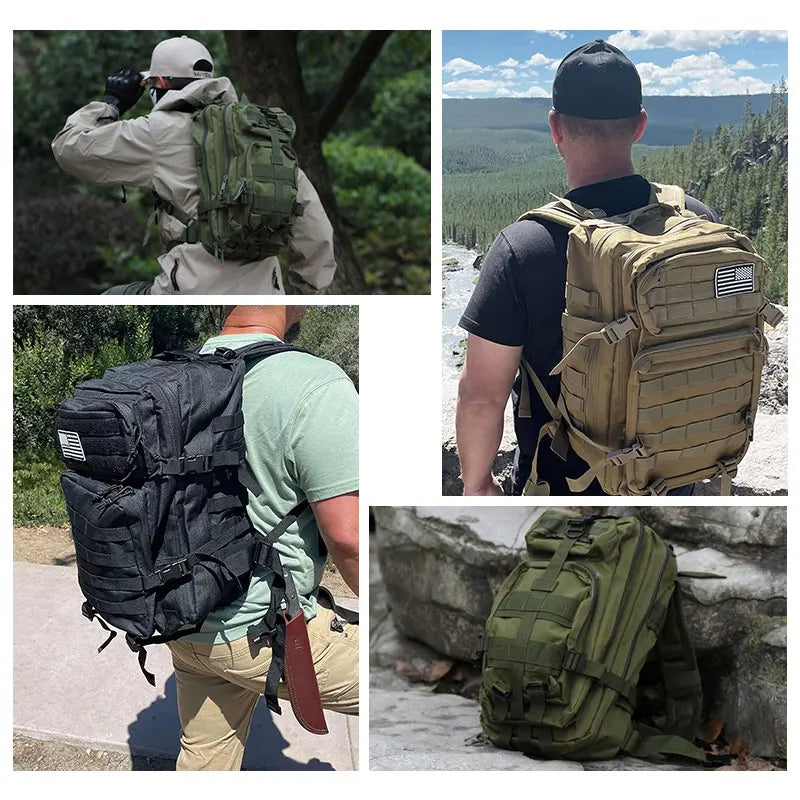 50L Tactical Waterproof Backpack