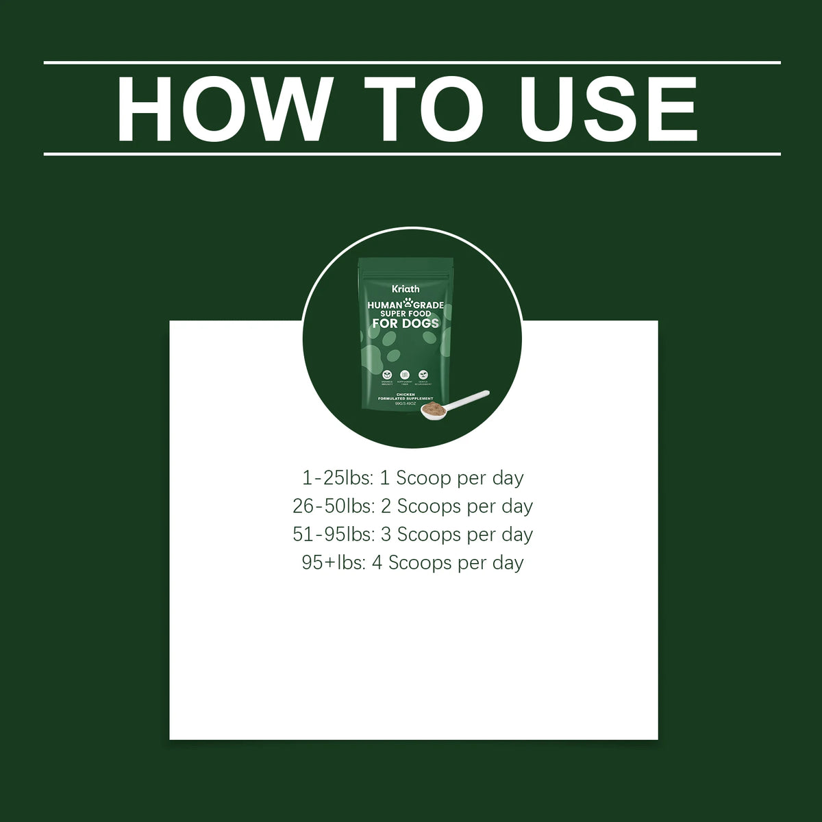 Dog Nutrition Powder Promote Digestion Balance Gut Flora Boost Vitality Improve Health Support Immune System Daily Easy Absorb