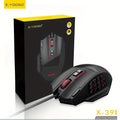 E-YOOSO Upgraded Wired Gaming Mouse X-39 PRO with Macro Edit Side Key DIY Lighting Design SG8960Processor Ergonomic Gaming Mouse