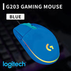 g102 Logitech G102/g203/g402 Logitech G102 Wired Gaming Mouse, Adjustable 200-8000 DPI, Comfort Grip, RGB Backlit for PC Laptops