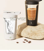 450ml Automatic Mixing Cup Portable Whey Protein Shaker Bottle USB Rechargeable Home Mixer Battery Powered Rotating Water Cup
