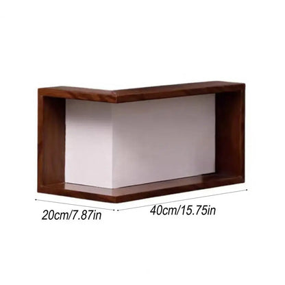 90° Corner Wall Shelf – Floating Display Rack