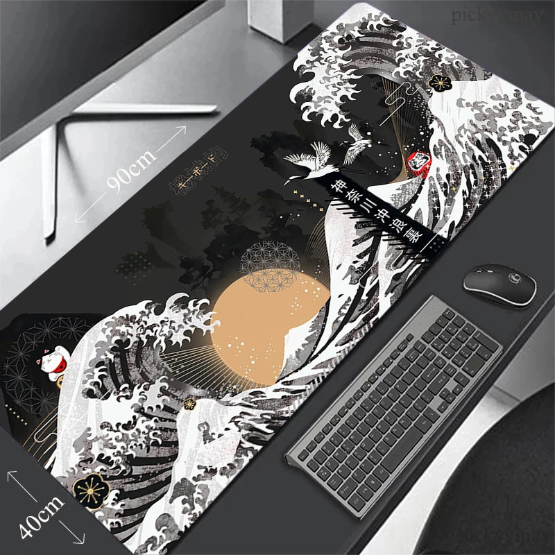 Design Mouse Pad Popular Large Gamer XXL Keyboard Mat Mouse Mat 550x1000mm Carpet Rubber Desk Mat Gaming Notebook Mousepad