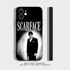 T-Tony M-Montana S-Scarface Phone Case For iPhone 17 16,15,14,13,12,11,Pro,XS,Max,XR,Plus,Mini Soft Silicone Black Shockproof