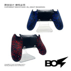 For PS4 Controller Shell, Stylish Custom Back Shell for DualShock 4, Replacement Housing for JDM-040/050/055