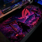 ROG Republic of Mouse Mat ASUS Gamers Large Mouse Pad Rubber Non-Slip Big Carpet Pc Computer Keyboard Accessories Big Desk Mat