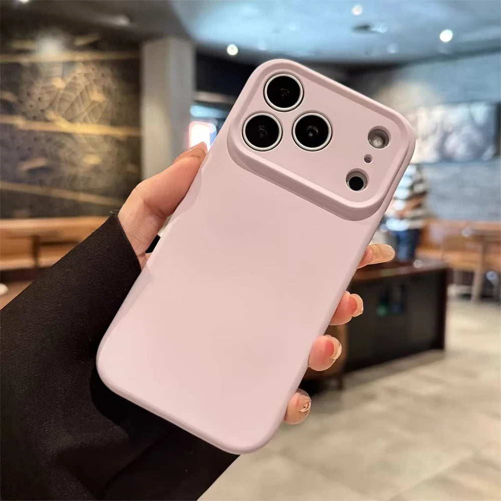 Case For iPhone 18 Pro Max Cases iPhone 17 Case Luxury Matte Candy Color Soft Phone Case For iPhone 16 Plus 15 14 13 12 11 Funda