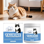 200g Taurine Powder for Cats – Essential Amino Acid Supplement for Heart Health & Function, Supports Cardiac Muscle Health Care