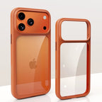 Smart Camera Touch Button Crystal Clear Blackplate Phone Case For iPhone 18 17 Pro Max 18Pro Soft Silicone Edge Shockproof Cover