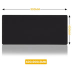 Xxl Mouse Pad Gaming Computer Mousepad Gamer Desk Mat Black Big Office Carpet Mause Pads PC Accessories Keyboard Pads Play Mats