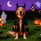 Halloween Cat Dog Costumes Funny Puppy Cloak Dog Pet Costumes For Halloween Party Puppy Photo Props Large Breed Photo Props
