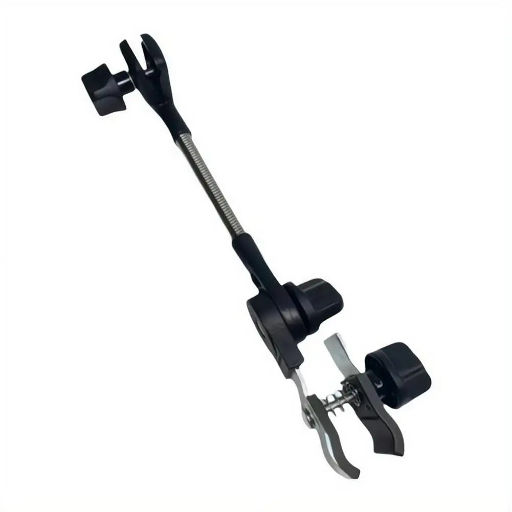 Fishing Umbrella Holder Sunshade Clamp 360 Degree Adjustable Bracket for 7-40mm Pole Outdoor Beach Camping