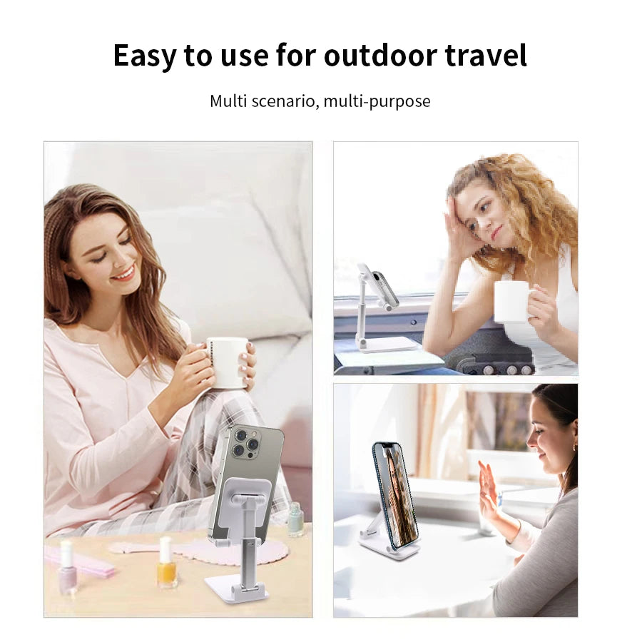 Flexible Desktop Phone & Tablet Stand | Adjustable Lazy Bracket for iPhone & Samsung