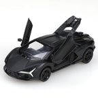 1:43 scale replica of the SVJ pullback alloy car model, children's toy, die-cast metal, pullback function.