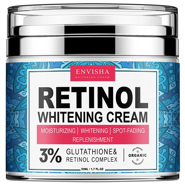 ENVISHA Face Skin Care Retinol Collagen Cream Fade Fine Lines Deep Hydration Moisturizing Skin Improve Dullness Brightening