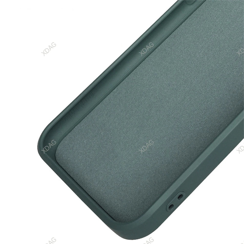 Basic Phone Case for Xiaomi Redmi Note 11 Global Market 4G 6.43" Soft Liquid Silicone Square Classic Lens Protection Back Covers