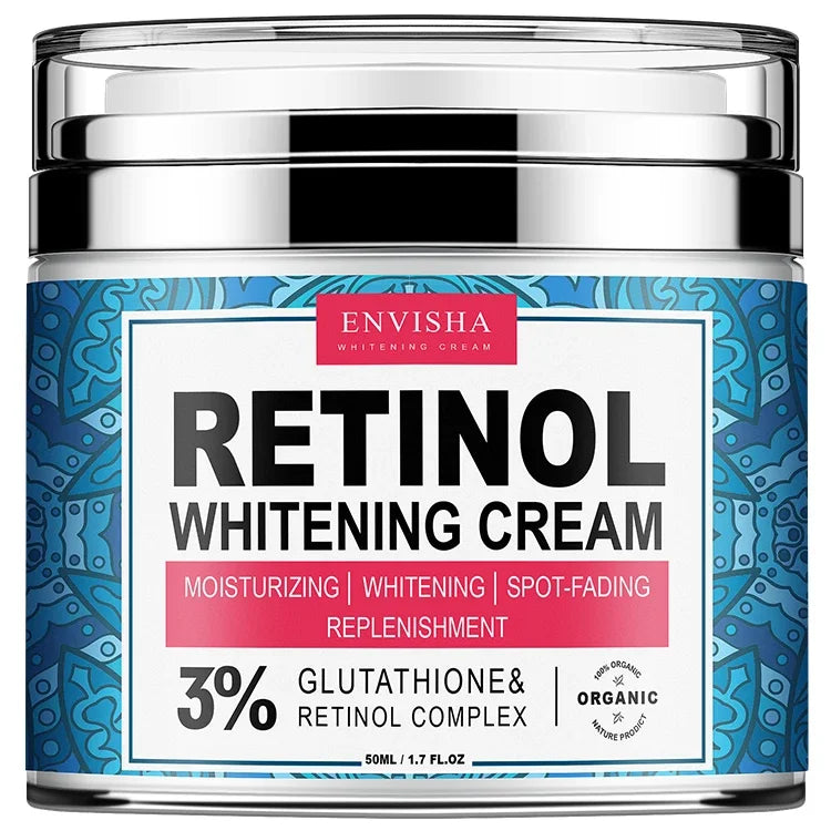 Envisha Retinol Collagen Cream Face Anti Aging Whitening Pore Refining 50ml