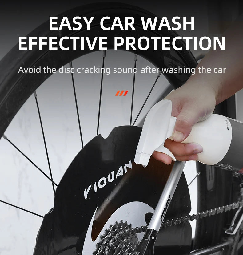 Anti-fouling Motorcycle Washing Disc Brake Cleaning Protection Cover Ultralight Bicycle Washing Disc Guard Bike Accessories