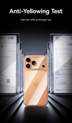 Joyroom Case For iPhone 18 Pro Max Case Crystal Transparent PC Anti-Yellow Lens Protection Cover For iPhone 17 16 15Pro Max Case