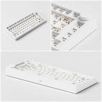 Akko MonsGeek M1 V5 Tri-mode Mechanical Keyboard Barebone Kit VIA 75% 3/5 Pins Customized Hot Swap RGB Rapid Disassemble Gasket
