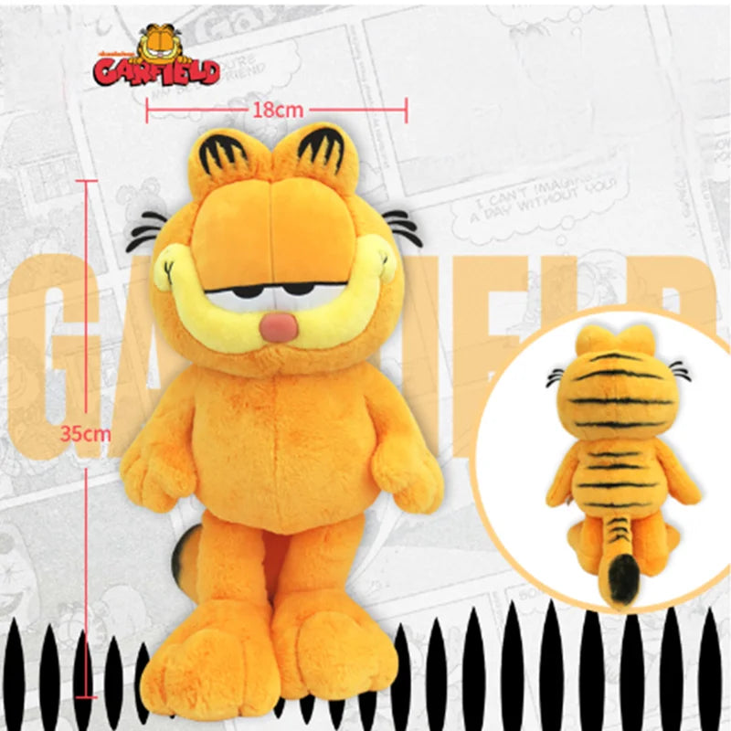 GARFIELD Original Stuffed Plush Soft Cat Plush Cartoon Plushie Doll for Boys Girls Christmas Decor Gift