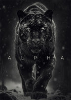 Animal Motivation Poster Panther Lion Motivational Canvas Posters Prints Canvas Painting Focus Conquer Fearless Mural Wall Decor